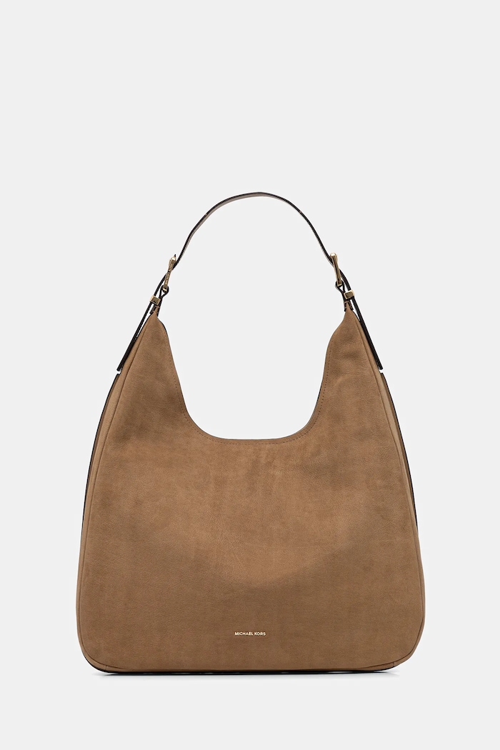 MICHAEL Michael Kors Hobo bag pentru femei din piele NOLITA verde 30F4GY5H3T