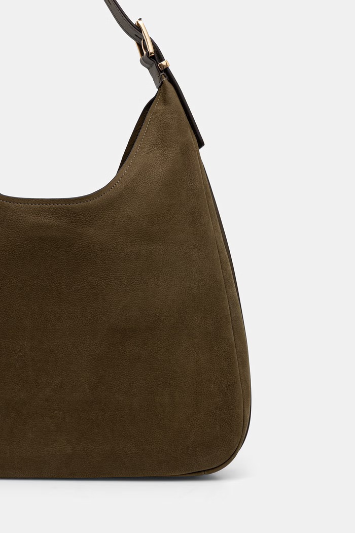 Akcesoria MICHAEL Michael Kors Torebka hobo damska skórzana NOLITA 30F4GY5H3T zielony