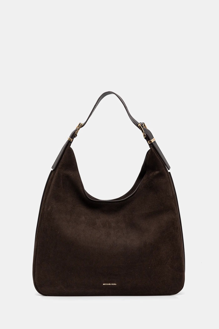 MICHAEL Michael Kors Hobo bag pentru femei din piele NOLITA maro 30F4GY5H3T