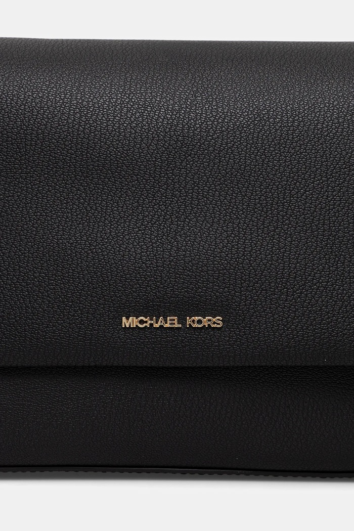 Geantă de piele NESSA MICHAEL Michael Kors 30T5G8ZM3L negru