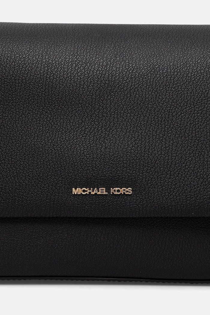 Geantă de piele NESSA MICHAEL Michael Kors 30T5G8ZM3L negru