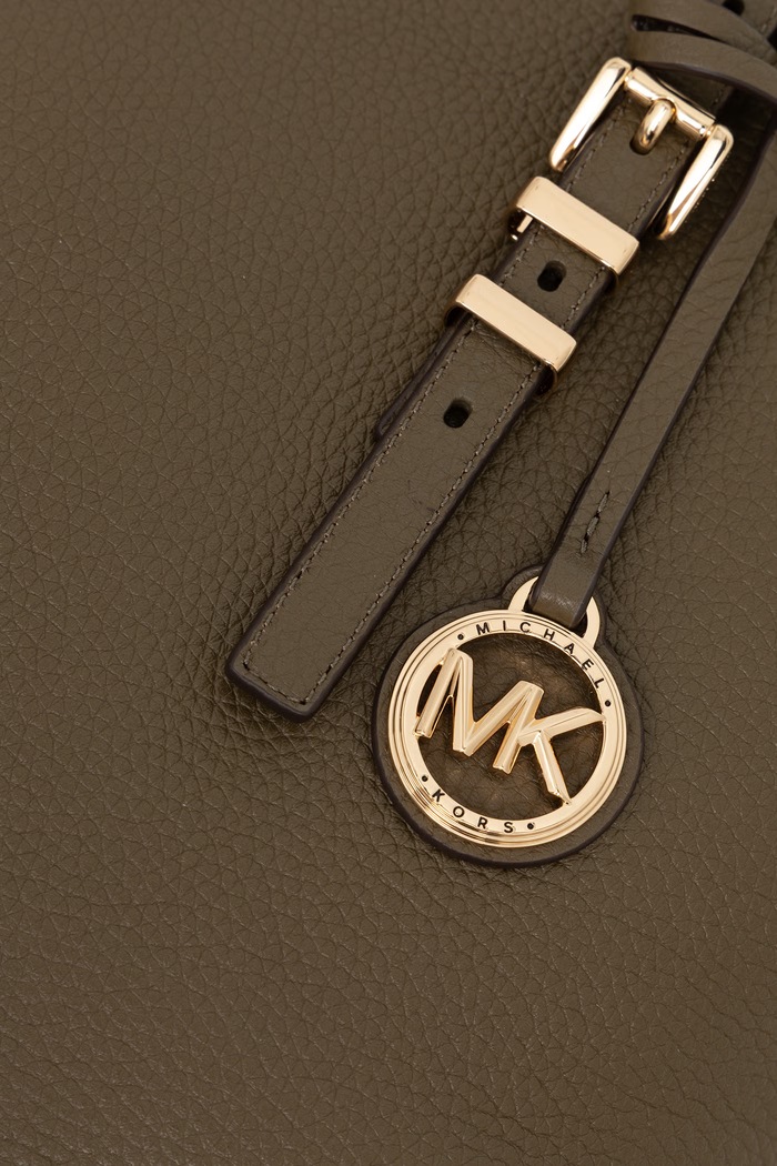 Torebka shopper damska skórzana QUINN MICHAEL Michael Kors 30T5GQNT2L zielony