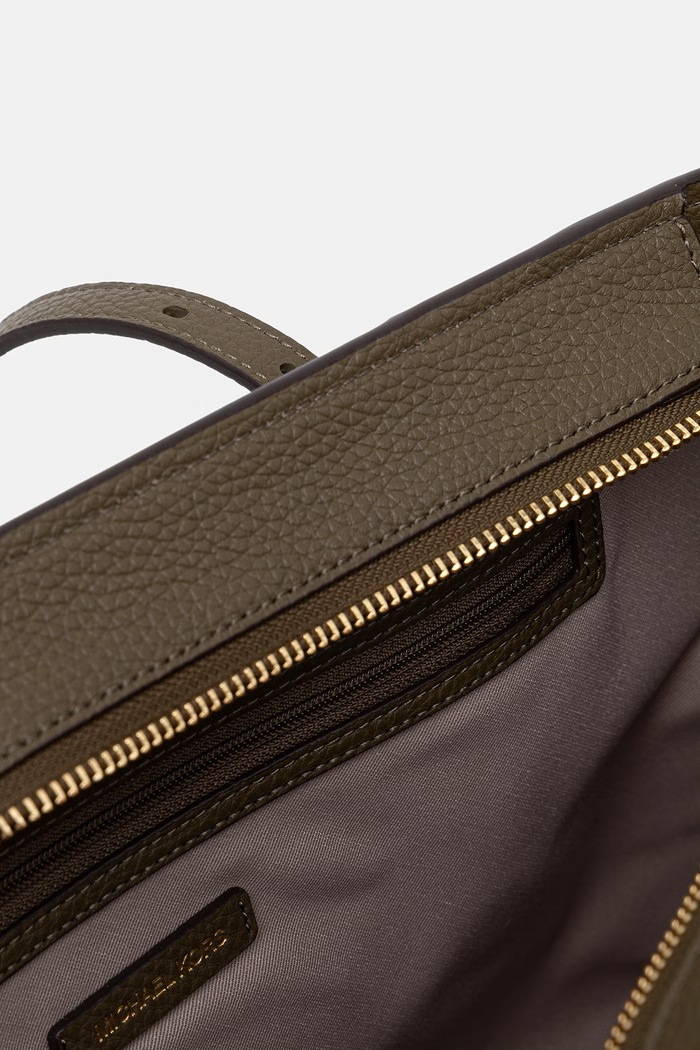 Torebka shopper damska skórzana QUINN MICHAEL Michael Kors zielony 30T5GQNT2L