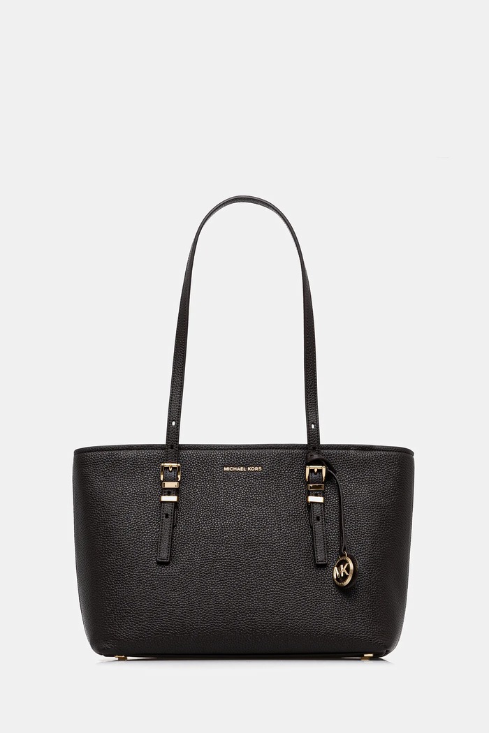 MICHAEL Michael Kors Shopper torba za žene od kože QUINN smeđa 30T5GQNT2L