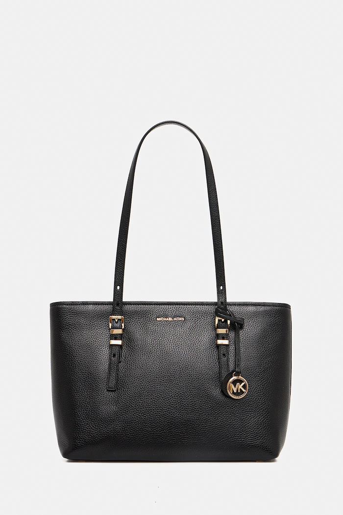 MICHAEL Michael Kors Geantă shopper pentru femei din piele QUINN negru 30T5GQNT2L