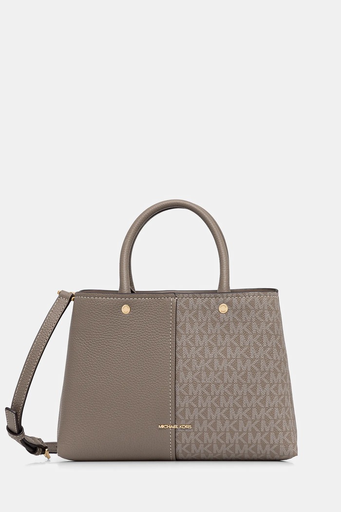 MICHAEL Michael Kors geantă FLORA nu incape in A4 bej 30T5GFFS2B