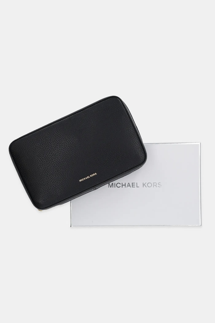 MICHAEL Michael Kors kosmetyczka skórzana 32T5GTMV3L czarny