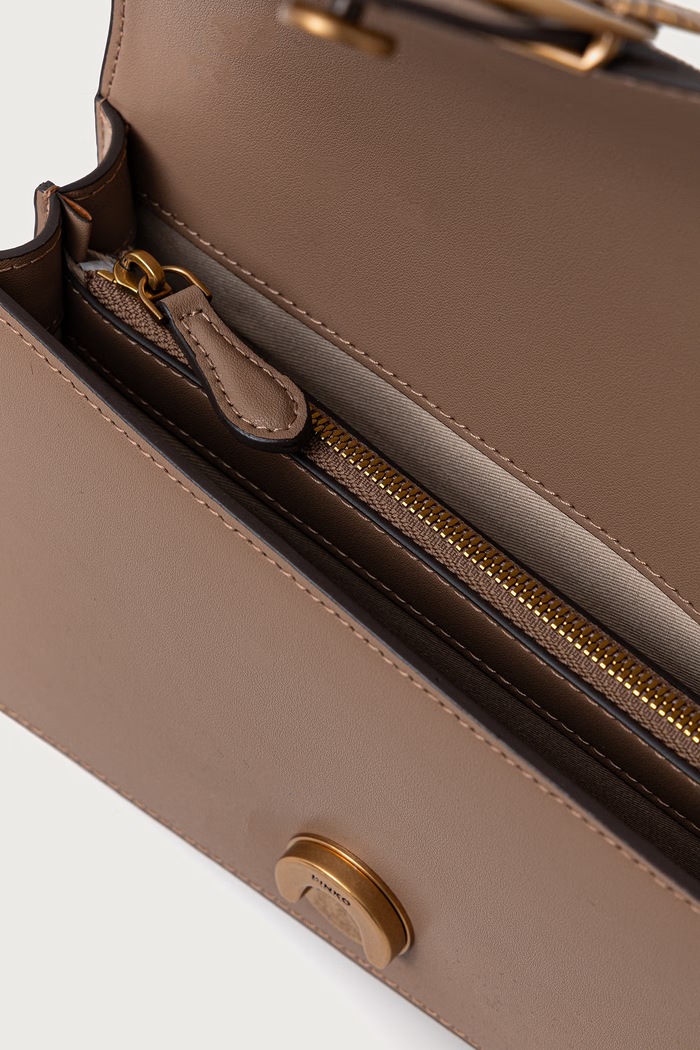 Pinko сумка crossbody для женщин кожаная 105856.A0F1 коричневый
