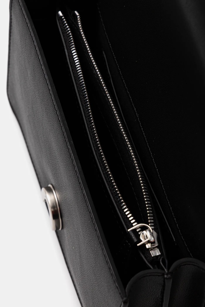 Pinko poșetă de piele 105856.A0F1 negru