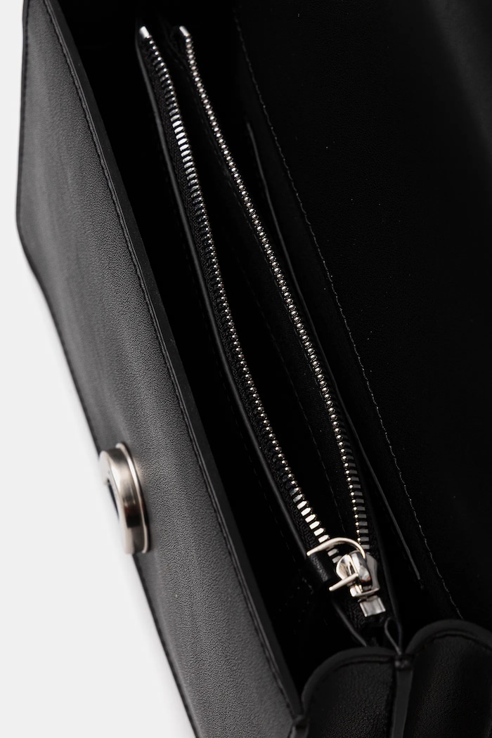Pinko poșetă de piele 105856.A0F1 negru