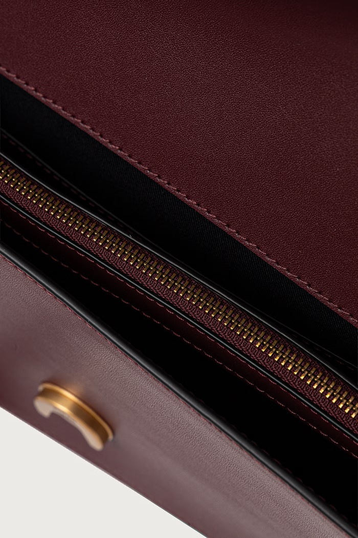 Pinko crossbody kabelka dámská kožená 105857.A0F1 burgundské