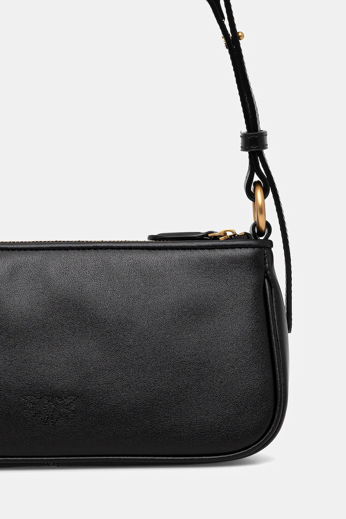 Аксесоари Pinko чанта crossbody дамска от кожа Horizontal 105069.A0QO черен
