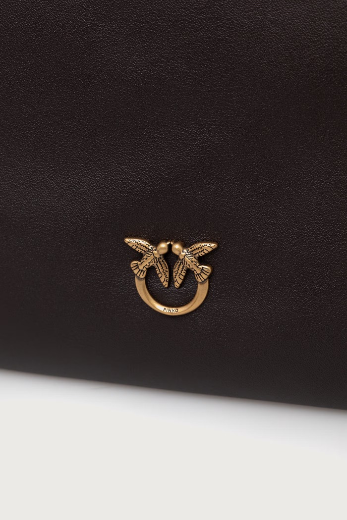 Torebka crossbody damska skórzana Pinko 105161.A0QO brązowy