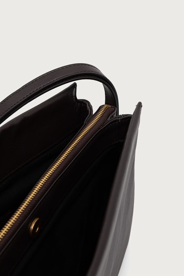 Torebka crossbody damska skórzana Pinko brązowy 105161.A0QO