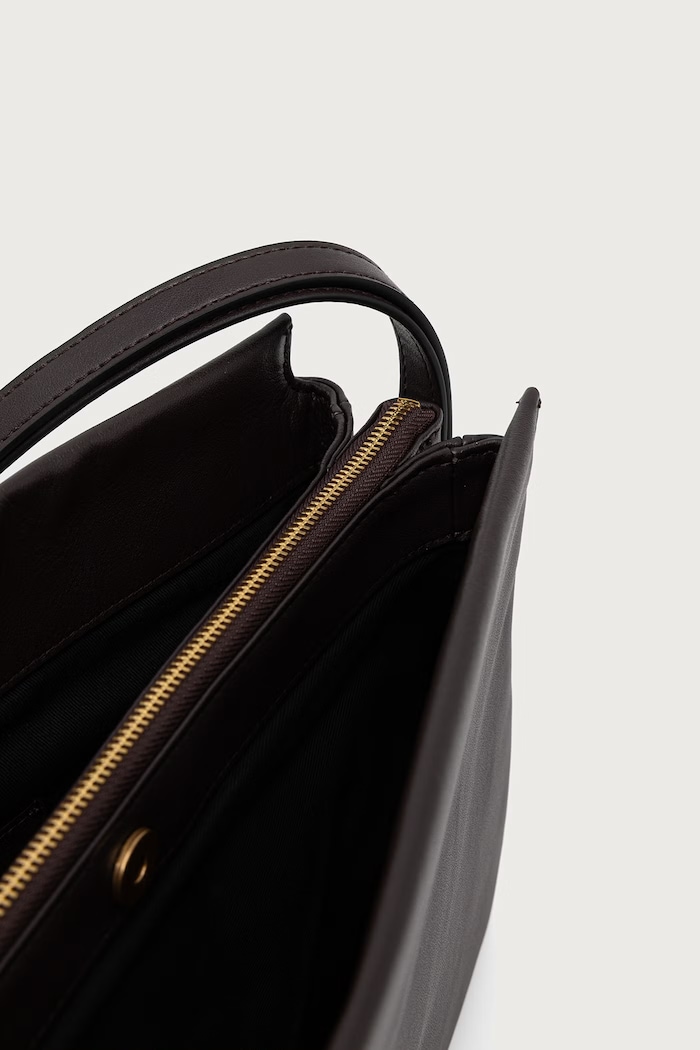 Torebka crossbody damska skórzana Pinko brązowy 105161.A0QO