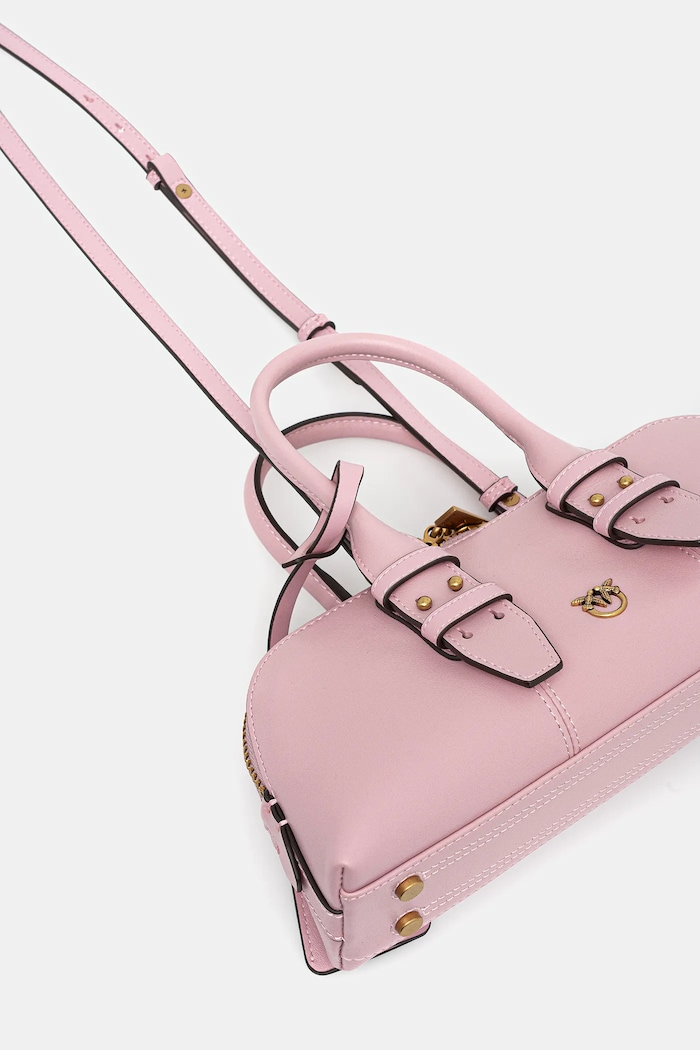 Pinko poșetă de piele Horizontal roz 105334.A0QO