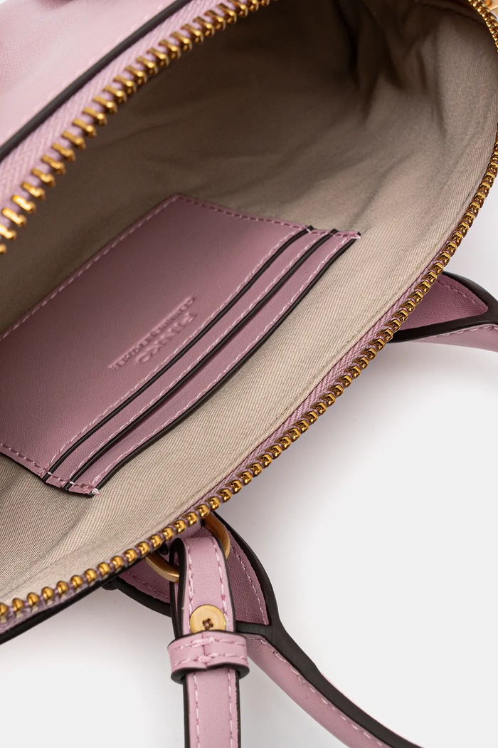 Pinko poșetă de piele Horizontal 105334.A0QO roz