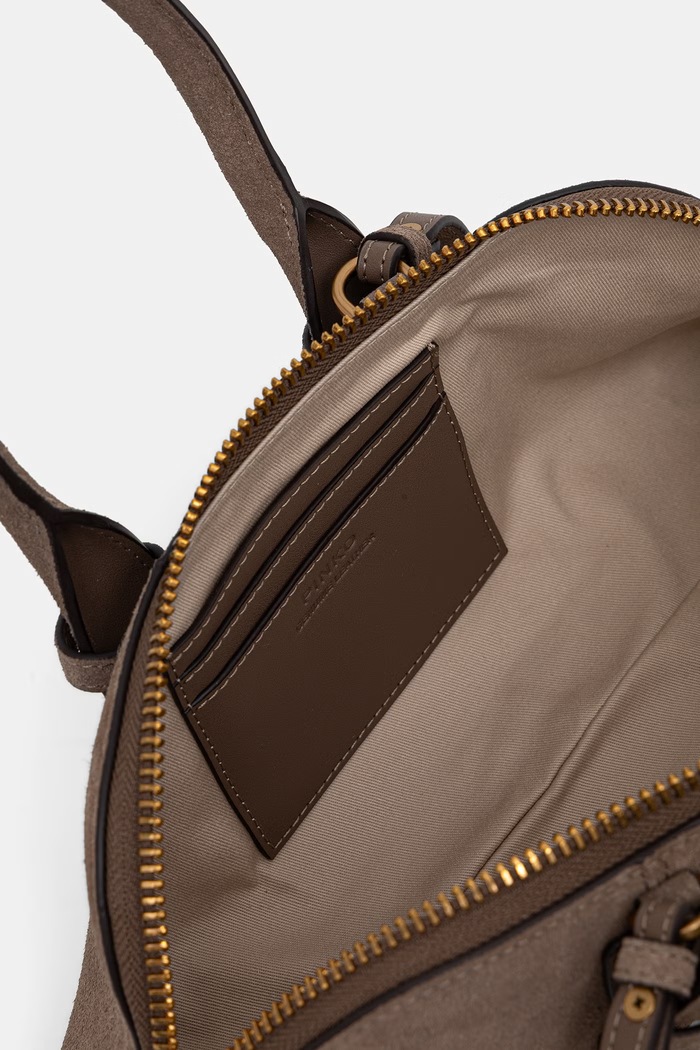 Pinko torebka bagietka damska zamszowa Horizontal 105334.A2JH