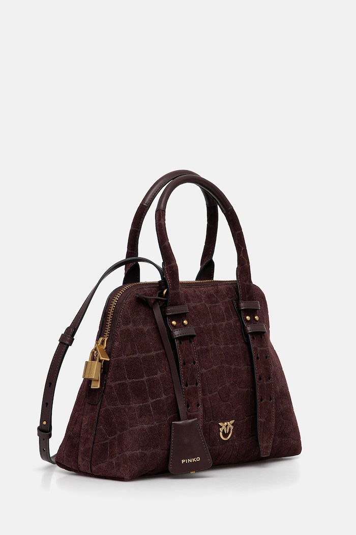 Pinko Τσάντα σουέτ Pinko 105906.A2YW μπορντό AW25