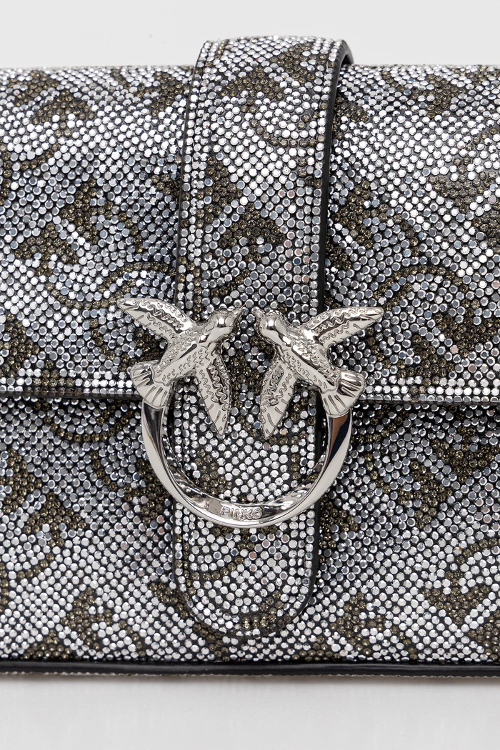 Pinko borsetta argento 105353.A20D