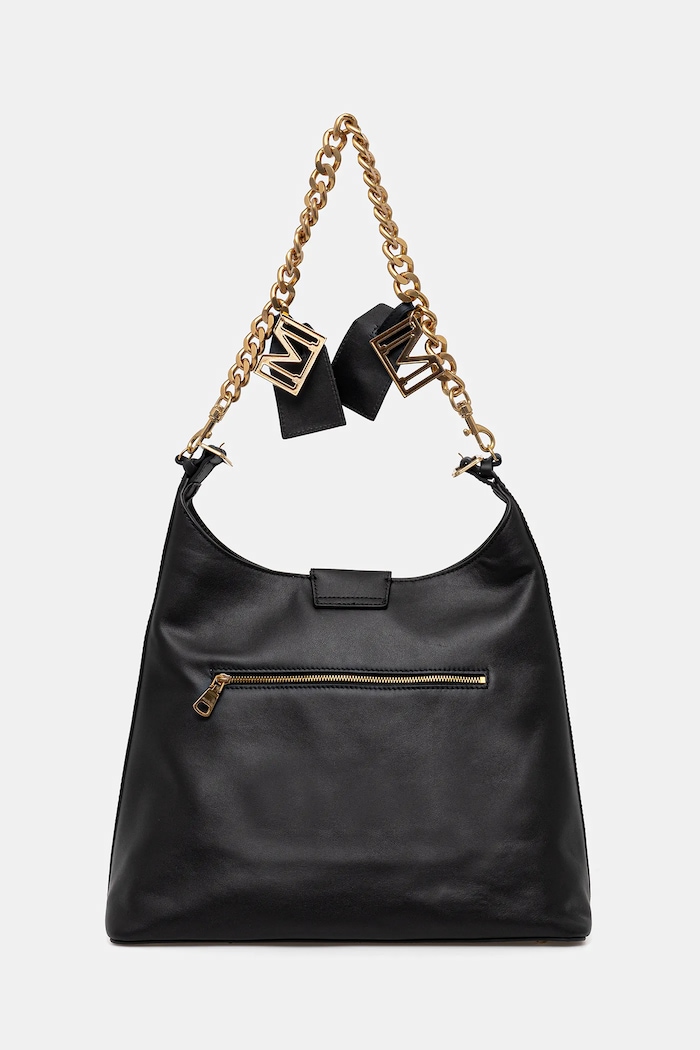 Akcesoria Marciano by Guess torebka skórzana 5YGZ05.7330A czarny
