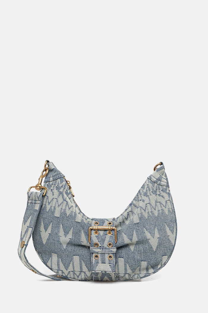 Kabelka Marciano by Guess vzorovaný tmavomodrá 5YGZ07.7365A