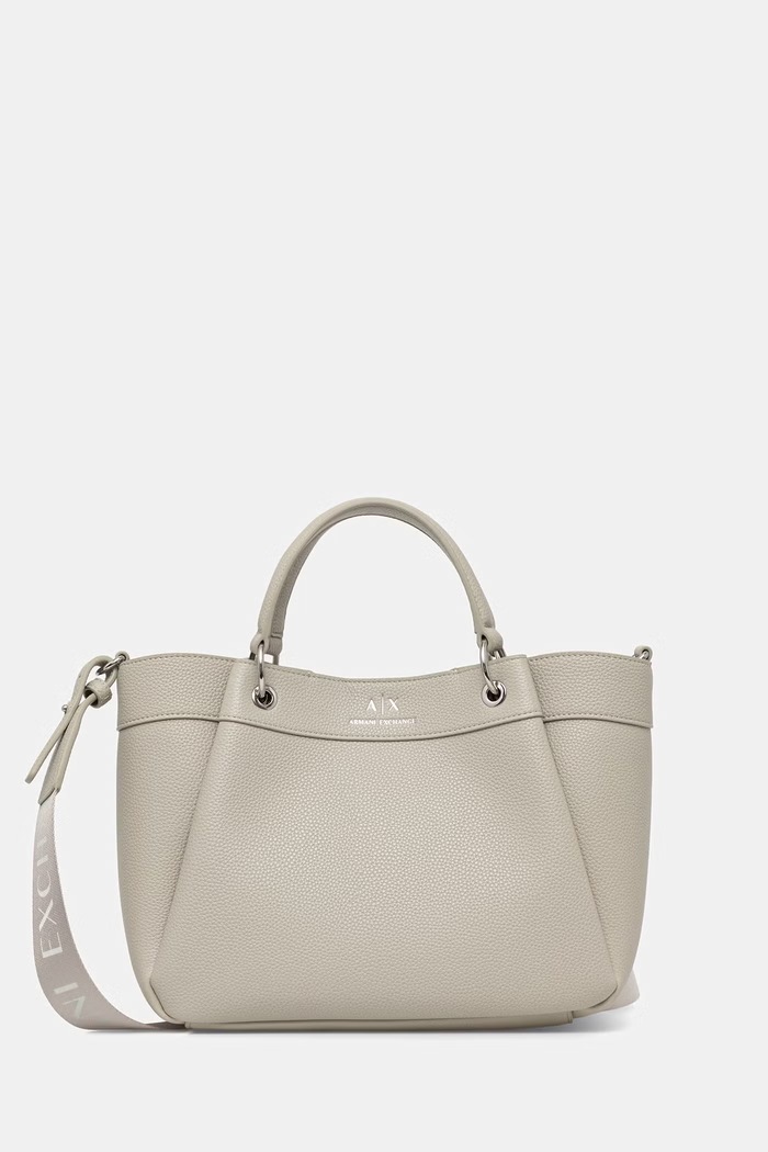 Armani Exchange torebka damska z imitacji skóry zielony 942911.CC783.