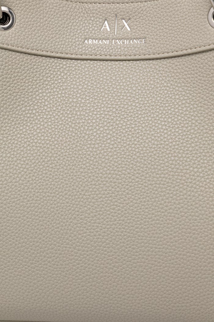Armani Exchange torebka damska z imitacji skóry zielony 942911.CC783.