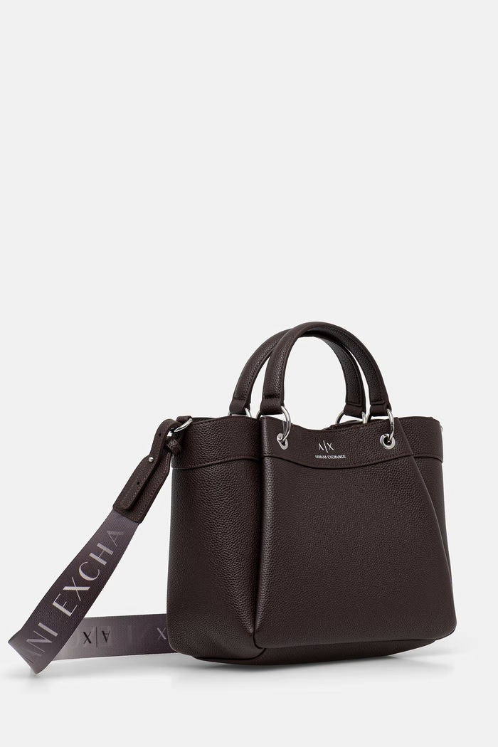 Armani Exchange чанта дамска от имитация на кожа 942911.CC783. кафяв SS26