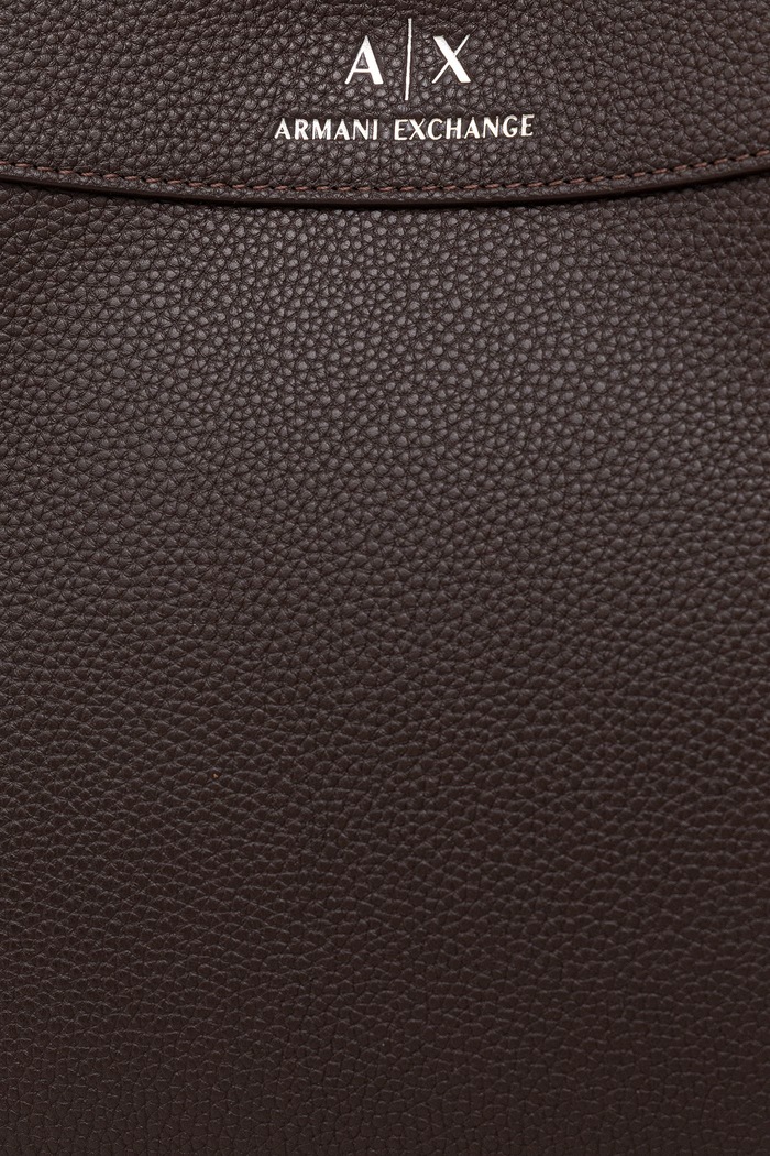 Аксесоари Armani Exchange чанта дамска от имитация на кожа 942911.CC783. кафяв
