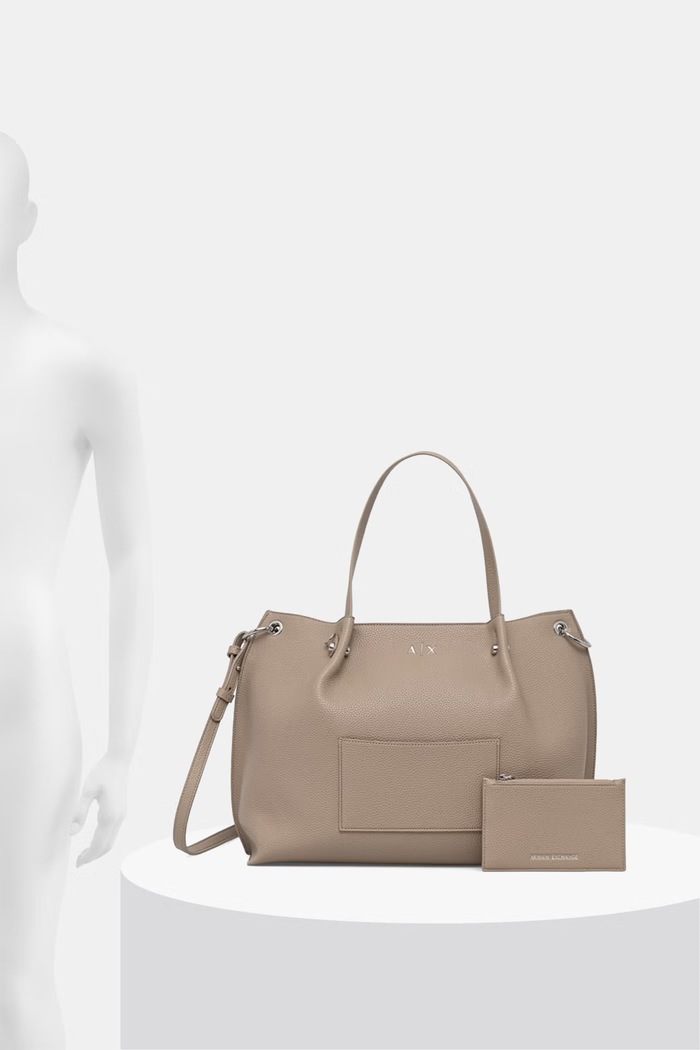 Armani Exchange tote torba ženska iz umetnega usnja XW001211.AF15625