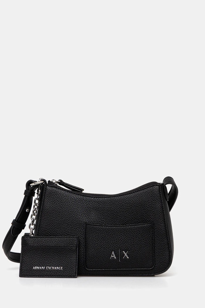 Kabelka Armani Exchange hladký černá XW001571.AF15625