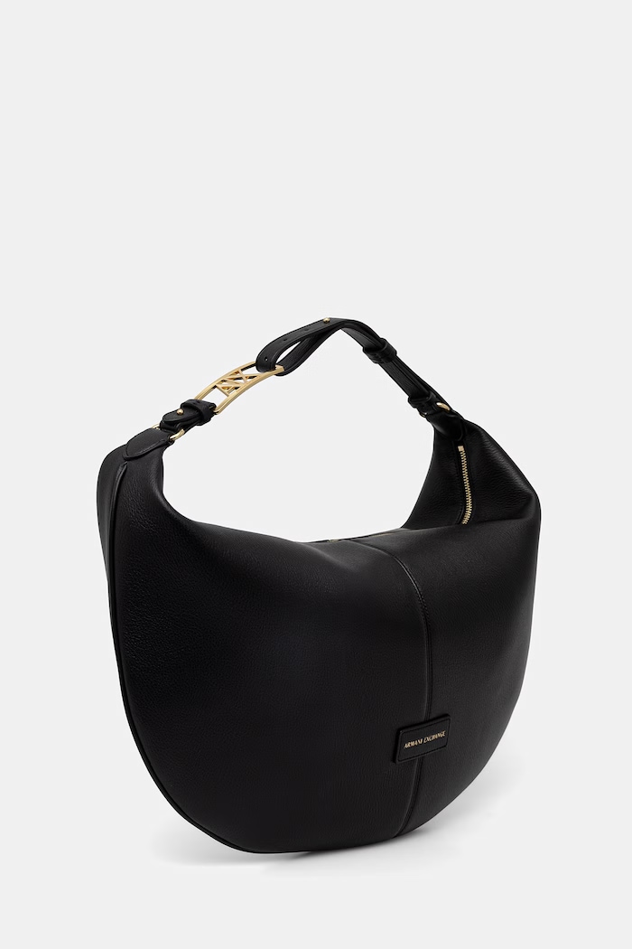 Armani Exchange kabelka dámska z imitácie kože XW001573.AF15632 čierna SS26