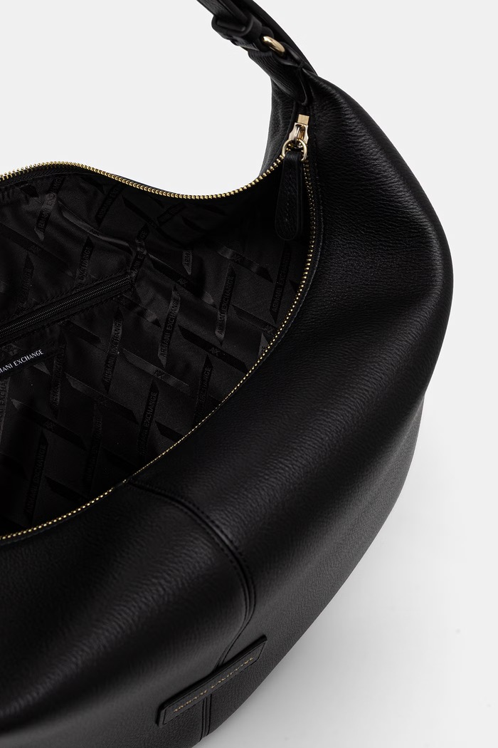 Armani Exchange kabelka dámska z imitácie kože XW001573.AF15632 čierna