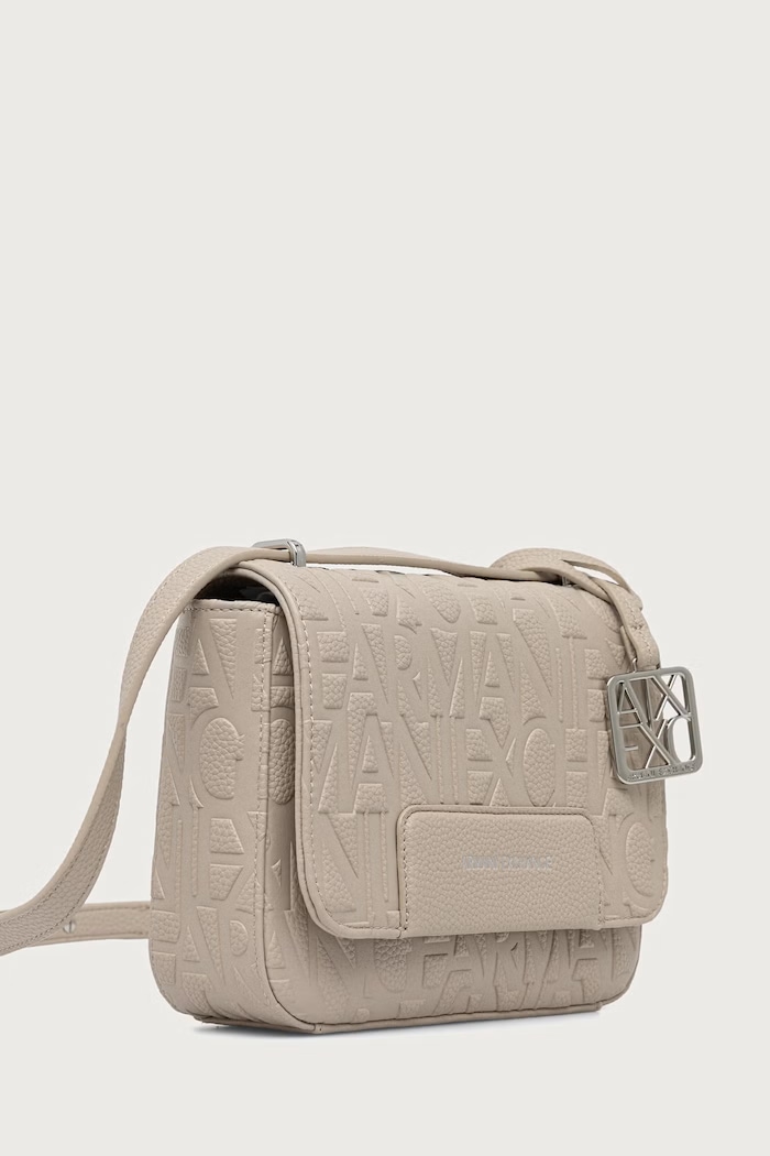 Armani Exchange чанта crossbody дамска XW001577.AF15774 бежов SS26