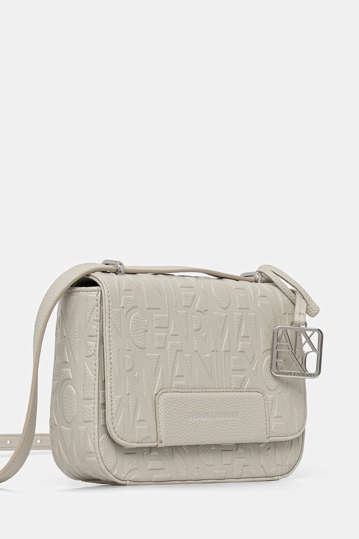 Armani Exchange crossbody torba za žene XW001577.AF15774 bež SS26