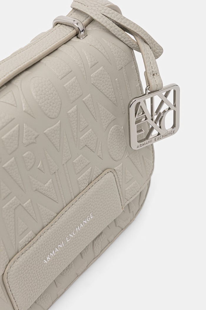 Armani Exchange crossbody torba za žene bež XW001577.AF15774