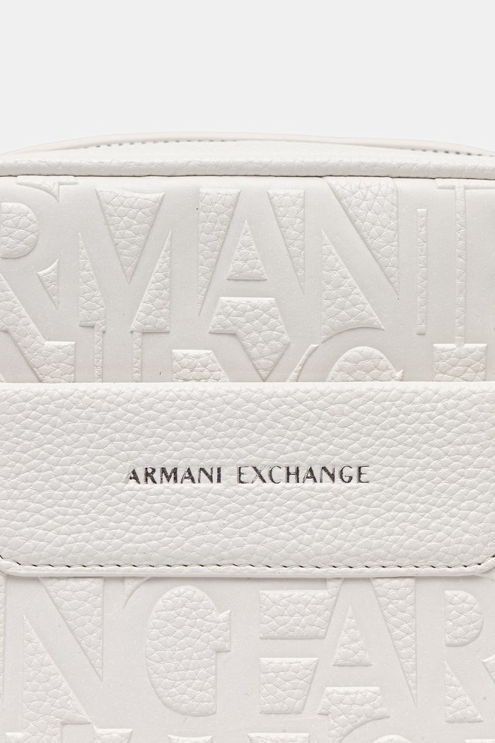 Armani Exchange crossbody torba za žene bijela XW001578.AF15774