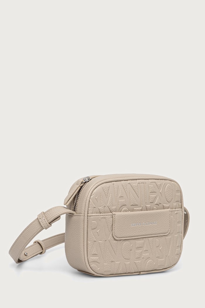 Armani Exchange чанта crossbody дамска XW001578.AF15774 бежов SS26