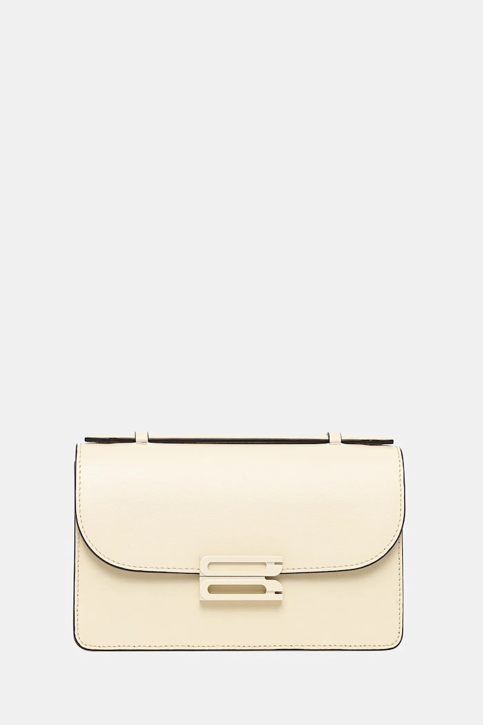 Victoria Beckham geantă de piele uni bej B325AAC006641A