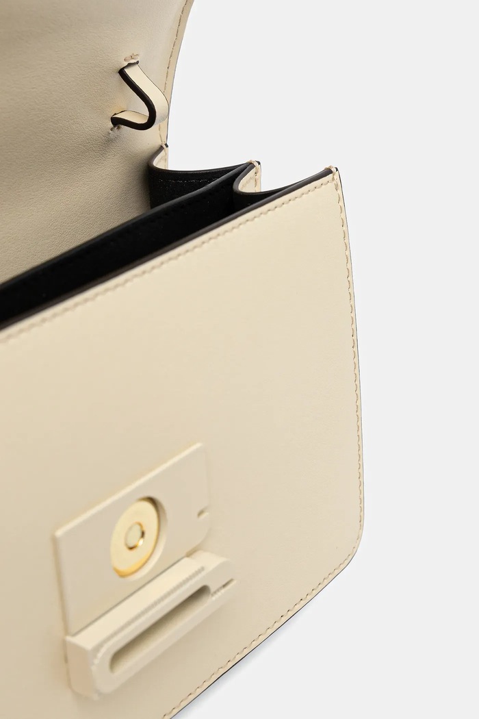 Victoria Beckham geantă de piele B325AAC006641A bej