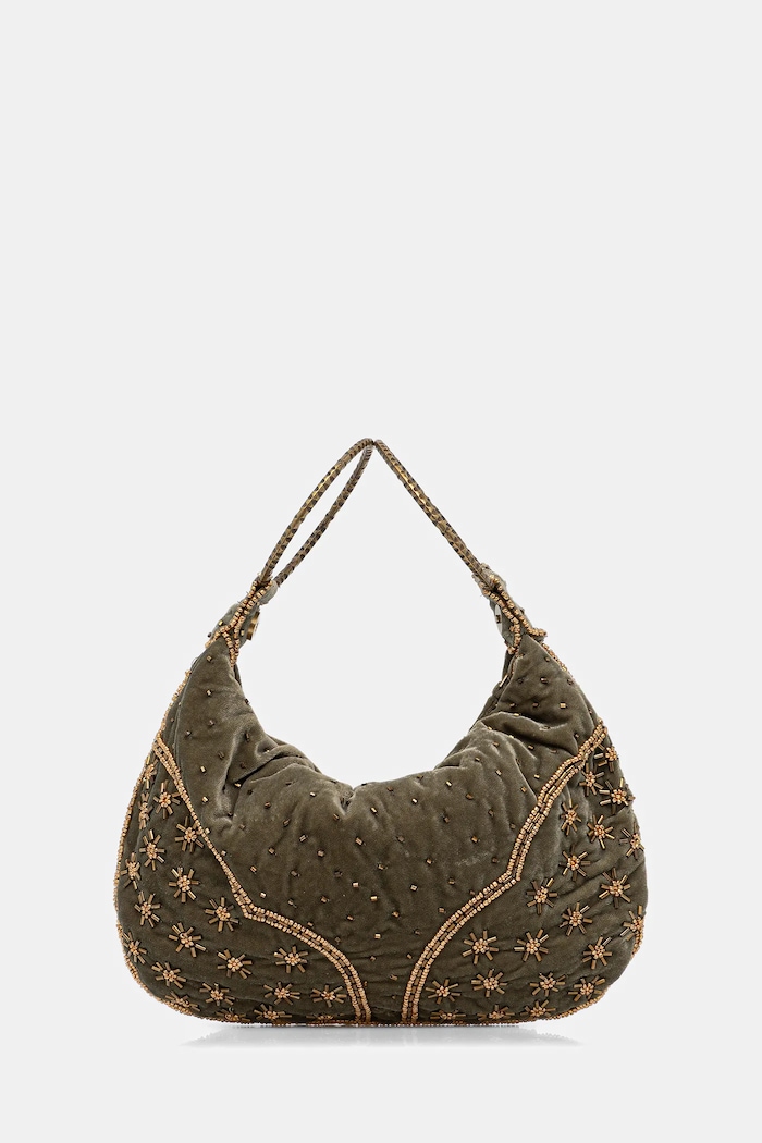 Hoss Intropia pochette stampa all-over verde 2052029