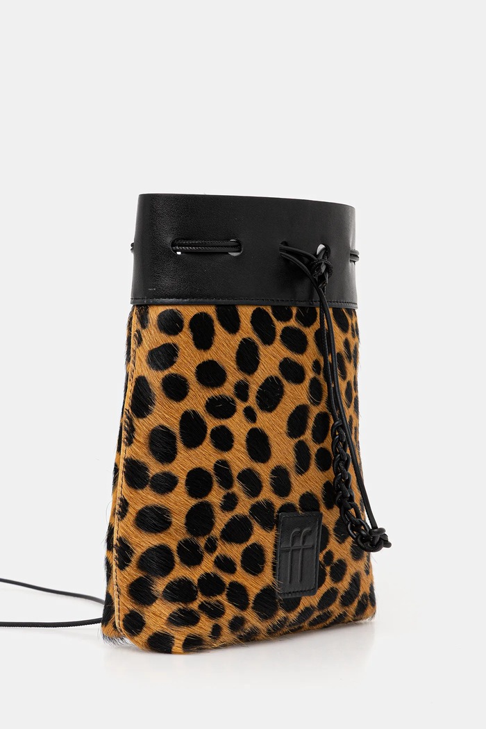 Forte Forte poșetă de piele 14220.my.bag maro AW25