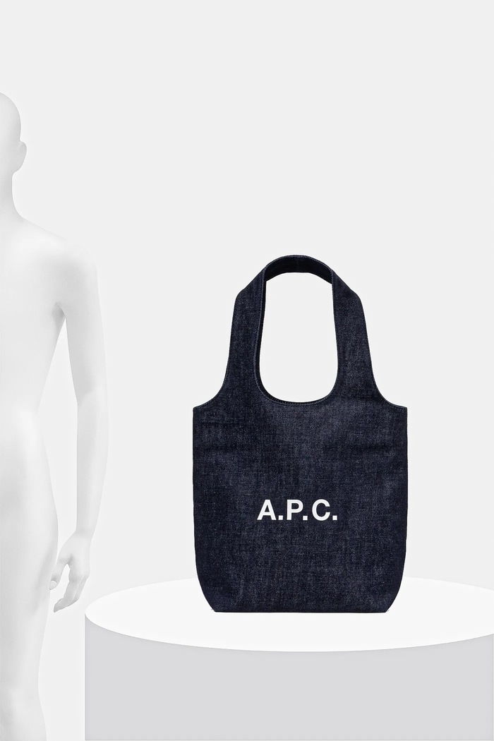 A.P.C. pamut táska tote ninon small COHIZ.M61861
