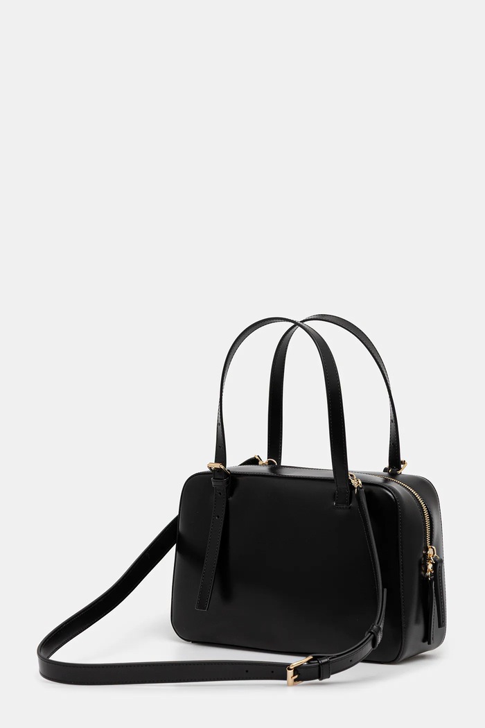 Accesorii A.P.C. poșetă de piele sac virginie box PXBRU.F67017 negru