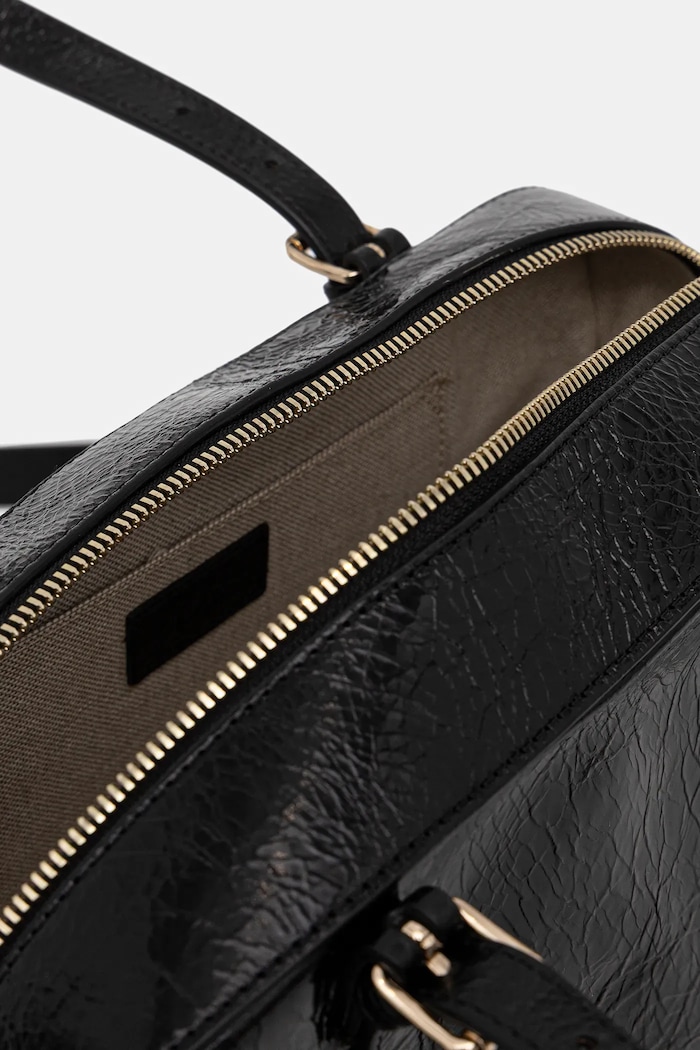 Geantă de piele sac virginie box A.P.C. negru PXCCK.F67017