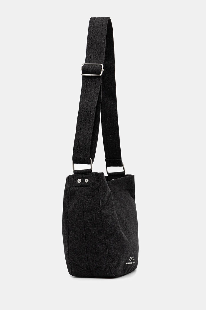 Kabelka A.P.C. besace journal small PSAJZ.M67010 čierna AW25