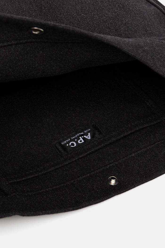 Kabelka A.P.C. besace journal small PSAJZ.M67010 čierna