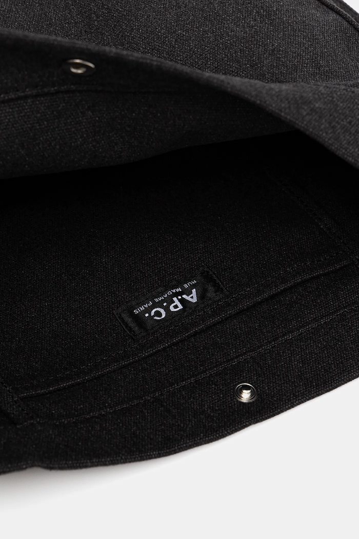 Kabelka A.P.C. besace journal small PSAJZ.M67010 čierna