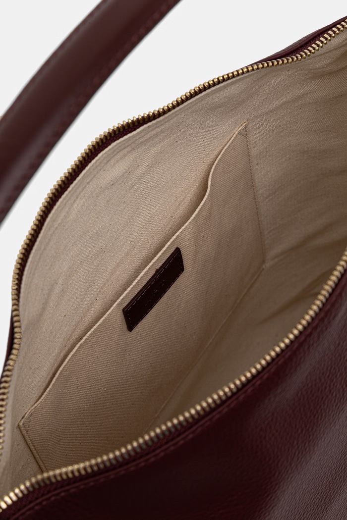 A.P.C. geantă tote pentru femei din piele sac vera PXCBL.F61902 burgundia
